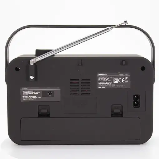 Aiwa R-190BW radio Portátil Analógica Negro, Blanco