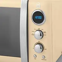 Retro Microondas Digital 20L, 5 Niveles de Potencia, SM22030CNEU SWAN