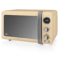 Retro Microondas Digital 20L, 5 Niveles de Potencia, SM22030CNEU SWAN
