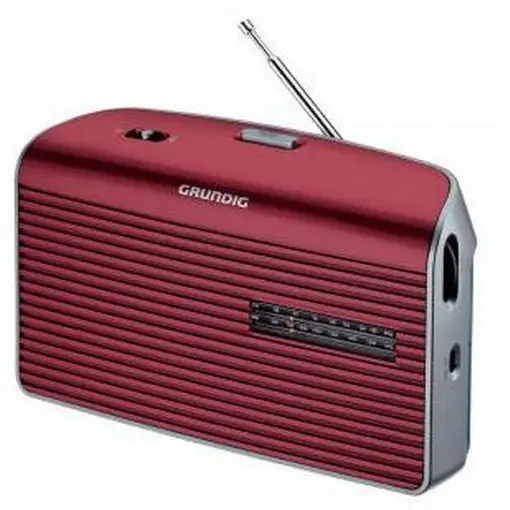 Grundig Music 60 Personal Analógica Rojo, Plata Grundig Music 60 Personal Analógica Rojo, Plata