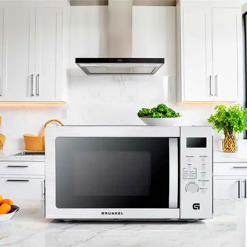 Microondas con gril y Air Fryer 28L, 2200 W, MW-28AIRFRYER GRUNKEL