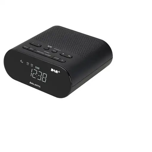 New Majestic RS-116 DAB Reloj Digital Negro