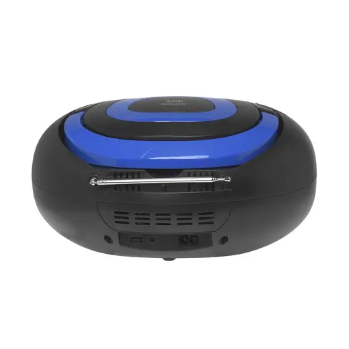 Denver TCL-212BT BLUE Reproductor de CD portátil Negro, Azul