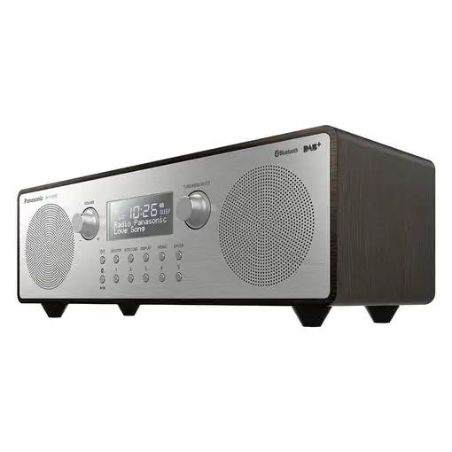 Panasonic RF-D100BT Portátil Digital Negro, Gris