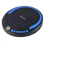 New Majestic DM-1550 Reproductor de CD portátil Negro, Azul
