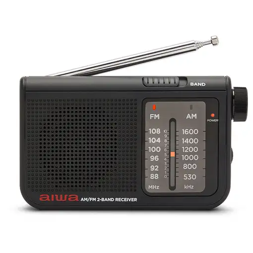 Aiwa RS-55BK radio Personal Analógica Negro Aiwa RS-55BK radio Personal Analógica Negro