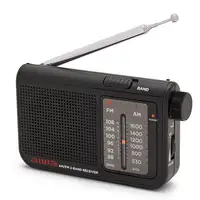Aiwa RS-55BK radio Personal Analógica Negro Aiwa RS-55BK radio Personal Analógica Negro