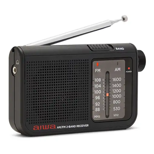 Aiwa RS-55BK radio Personal Analógica Negro