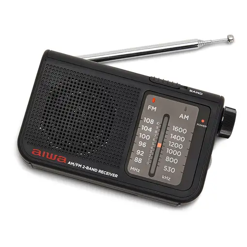 Aiwa RS-55BK radio Personal Analógica Negro