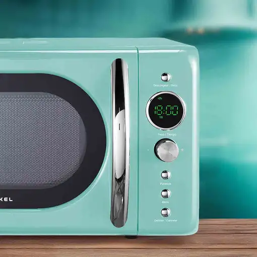 Microondas sin grill Vintage verde, 20 L , 700 W, MW-DGV  GRUNKEL