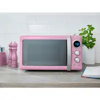 Retro Microondas Digital 20L, 5 Niveles de Potencia, SM22030PLNEU SWAN