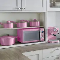 Retro Microondas Digital 20L, 5 Niveles de Potencia, SM22030PLNEU SWAN
