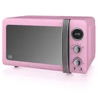 Retro Microondas Digital 20L, 5 Niveles de Potencia, SM22030PLNEU SWAN