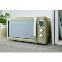 Retro Microondas Digital 20L, 5 Niveles de Potencia,  SM22030GNEU SWAN