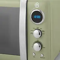 Retro Microondas Digital 20L, 5 Niveles de Potencia,  SM22030GNEU SWAN
