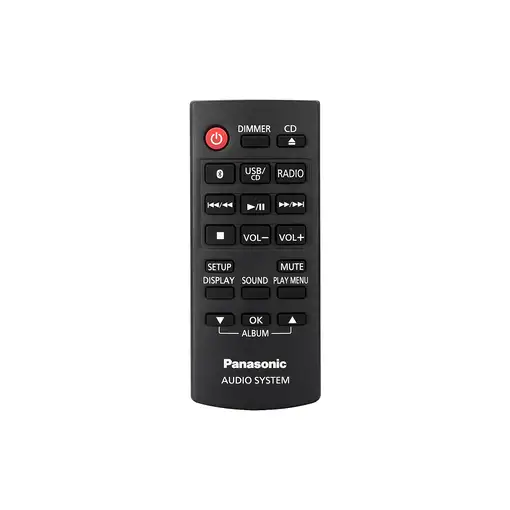 Panasonic SC-PM272 Microcadena de música para uso doméstico 20 W Negro