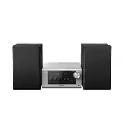 Panasonic SC-PM702 Microcadena de música para uso doméstico 80 W Negro, Plata