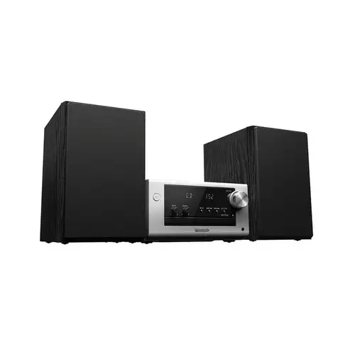 Panasonic SC-PM702 Microcadena de música para uso doméstico 80 W Negro, Plata