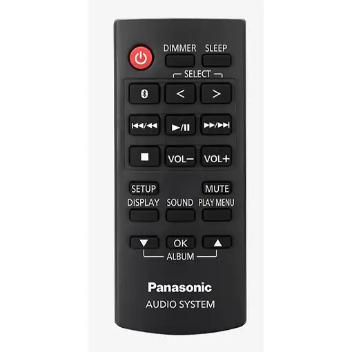 Panasonic SC-DM502 Microcadena de música para uso doméstico 40 W Blanco