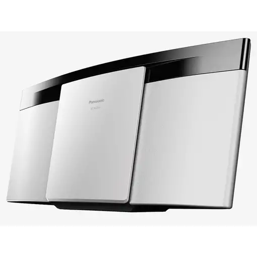 Panasonic SC-HC200 Microcadena de música para uso doméstico 20 W Negro, Blanco