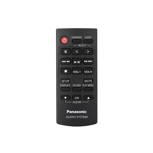 Panasonic SC-DM502 Minicadena de música para uso doméstico 40 W Negro