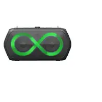 New Majestic FIRE 39 Altavoz para fiestas Negro 40 W