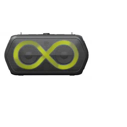 New Majestic FIRE 39 Altavoz para fiestas Negro 40 W