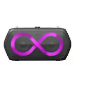 New Majestic FIRE 39 Altavoz para fiestas Negro 40 W