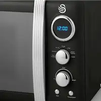 Retro Microondas Digital 20L, 5 Niveles de Potencia, SM22030LBNEU SWAN