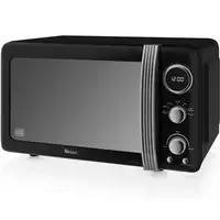 Retro Microondas Digital 20L, 5 Niveles de Potencia, SM22030LBNEU SWAN