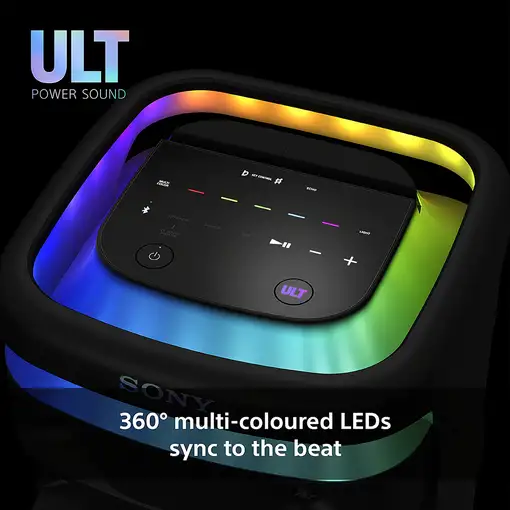 Sony 4548736157163 Altavoz para fiestas Negro