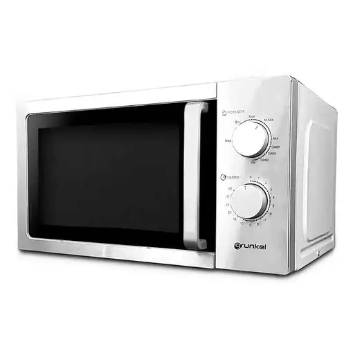 Microondas con grill inox, 20L, 700 W, MWG-20INOX GRUNKEL