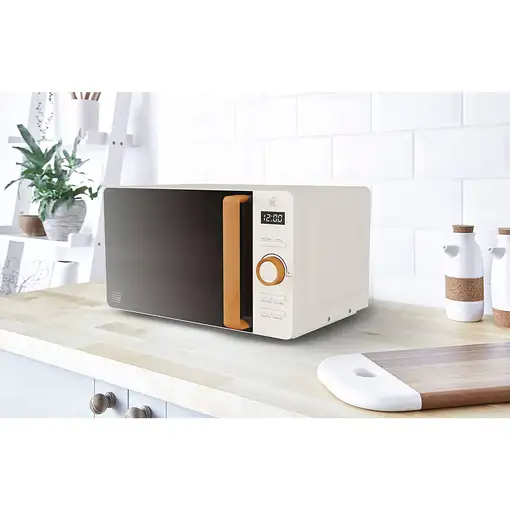 Nordic Microondas Digital, 20L, 6 Niveles, Temporizador,  SM22036WHTNEU SWAN