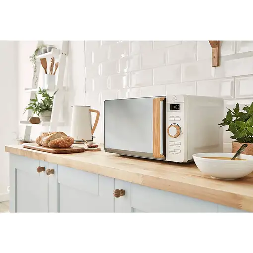 Nordic Microondas Digital, 20L, 6 Niveles, Temporizador,  SM22036WHTNEU SWAN