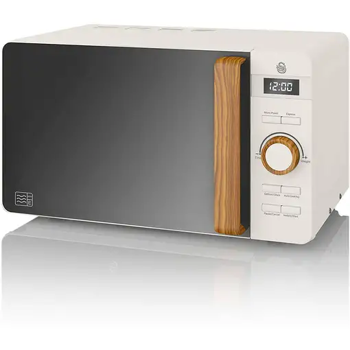 Nordic Microondas Digital, 20L, 6 Niveles, Temporizador,  SM22036WHTNEU SWAN
