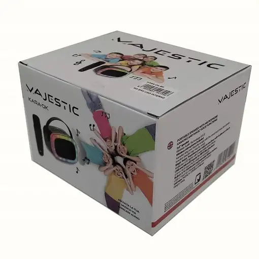 New Majestic KARA-OK Altavoz monofónico portátil Negro