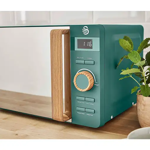 Nordic Microondas Digital, 20L, 6 Niveles, Temporizador,  SM22036GRENEU SWAN