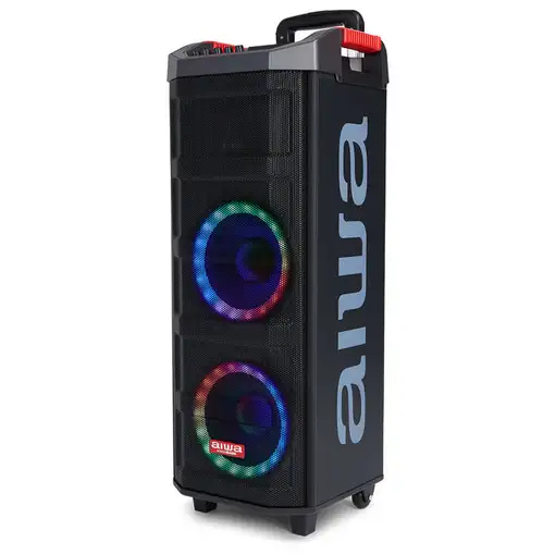 Aiwa Ktbus-608 De 2 vías Negro Inalámbrico y alámbrico 80 W