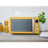 Retro Microondas Digital 20L, 5 Niveles de Potencia,  SM22030YELNEU SWAN