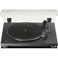 TEAC TN-180BT-A3 Tocadiscos de tracción por correa Negro Semiautomático