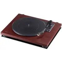 TEAC TN-180BT-A3 Tocadiscos de tracción por correa Negro, Cereza (fruta) Semiautom