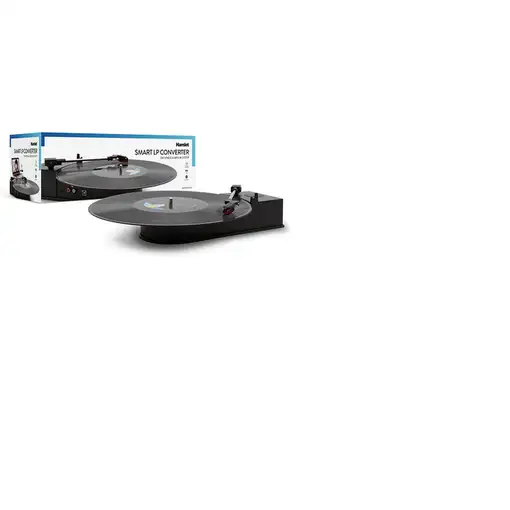 Hamlet XDVDVINI tocadisco Tocadiscos de tracción por correa Negro