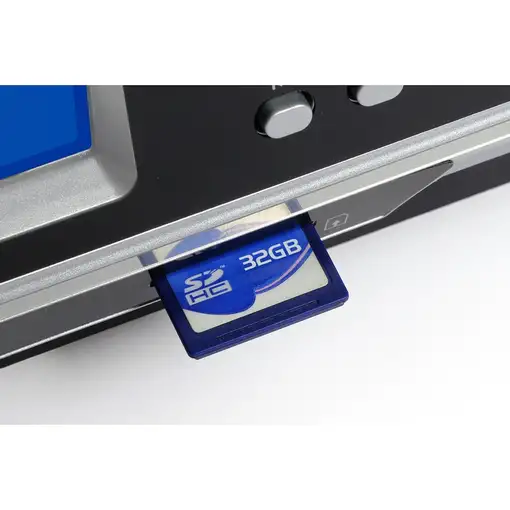 Technaxx TX-22+ Tocadiscos de tracción por correa Negro Semiautomático