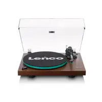 Lenco LBT-225WA tocadisco Tocadiscos de tracción por correa Marrón Manual