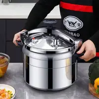 Olla a presión Klack de 3 Litros, de aleación de aluminio con asas dobles
