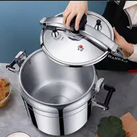Olla a presión Klack de 3 Litros, de aleación de aluminio con asas dobles