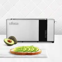 Ufesa 71305541 tostadora 7 1 rebanada(s) 1050 W Negro, Acero inoxidable
