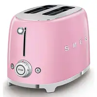 Smeg TSF01PKEU tostadora 6 2 rebanada(s) 950 W Rosa