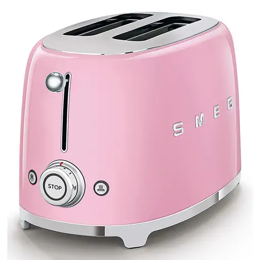 Smeg TSF01PKEU tostadora 6 2 rebanada(s) 950 W Rosa