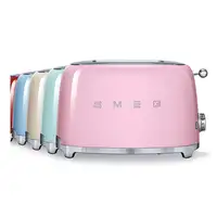 Smeg TSF01PKEU tostadora 6 2 rebanada(s) 950 W Rosa